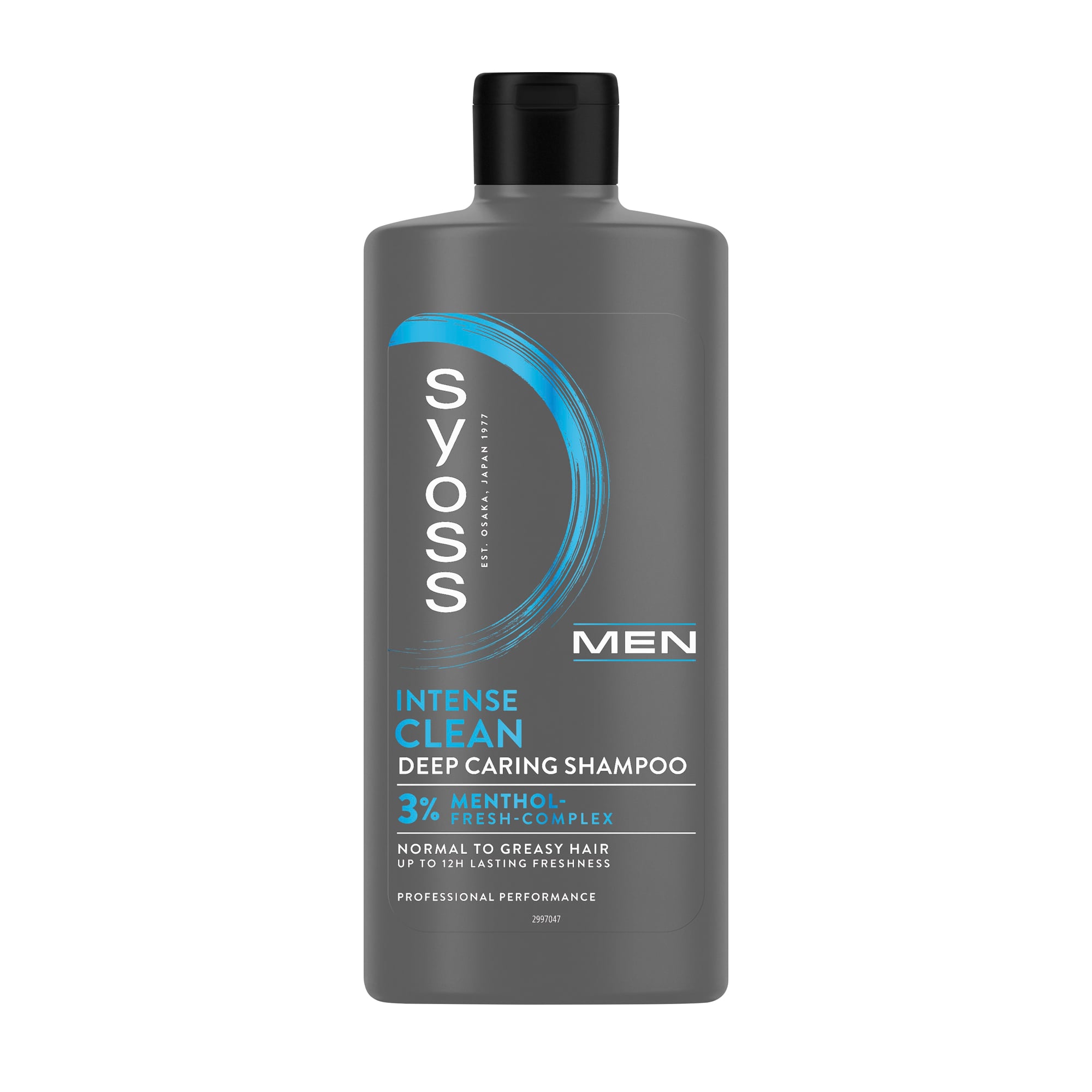 Чоловічий шампунь SYOSS Men Clean &amp; Cool Shampoo для нормального та жирного волосся, з ментолом, 440 мл